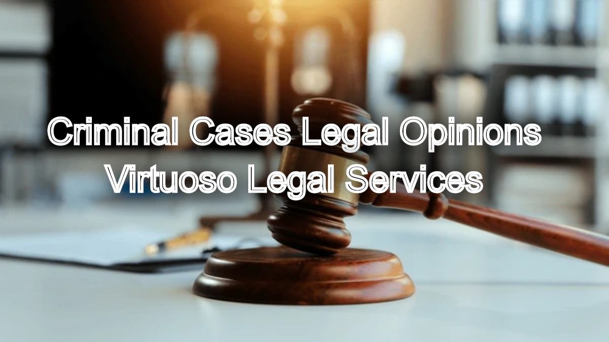 Justice Prevails: Criminal Cases Legal Opinions