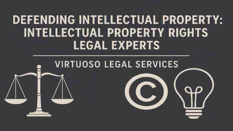 Defending Intellectual Property: Intellectual Property Rights Legal Experts