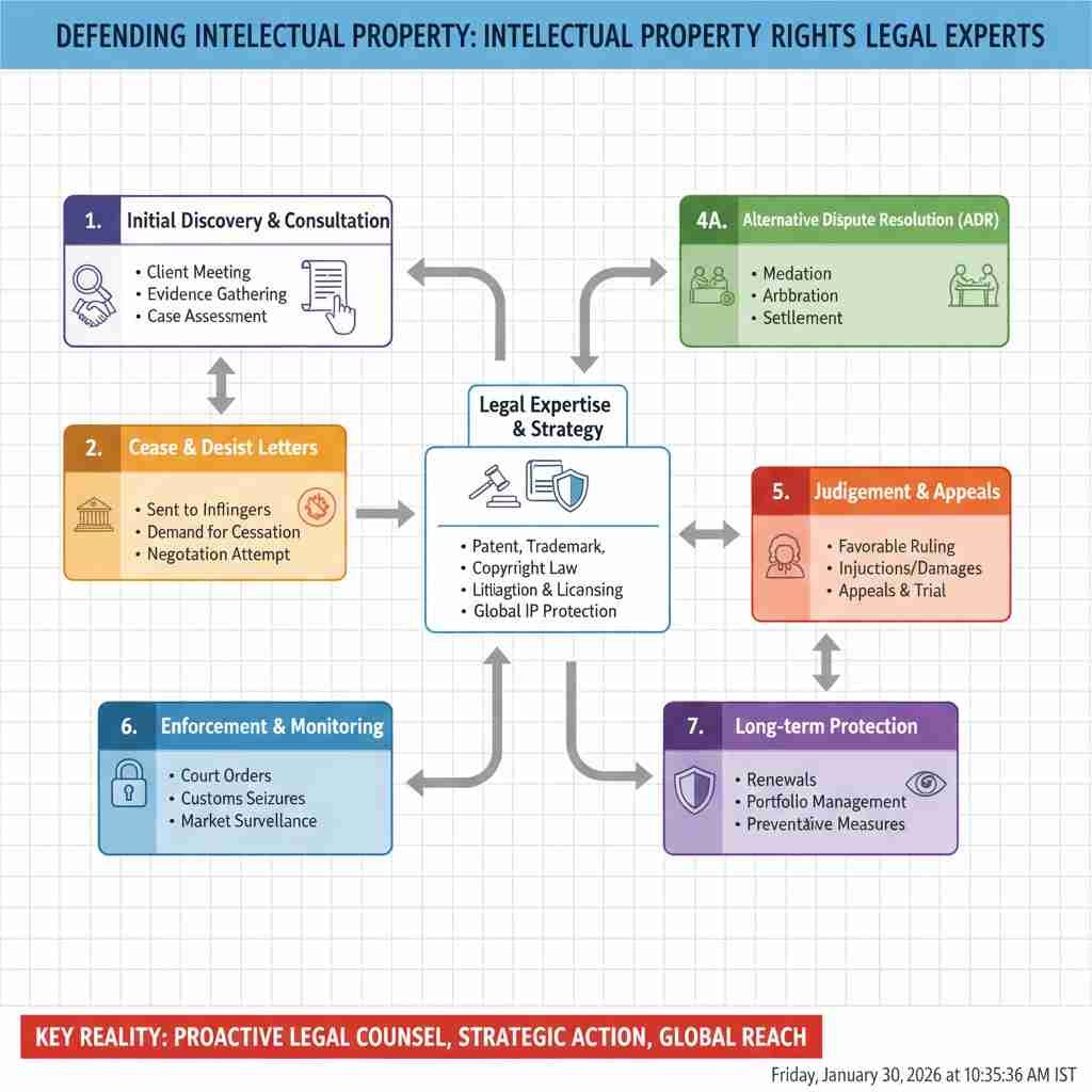 Defending Intellectual Property: Intellectual Property Rights Legal Experts
