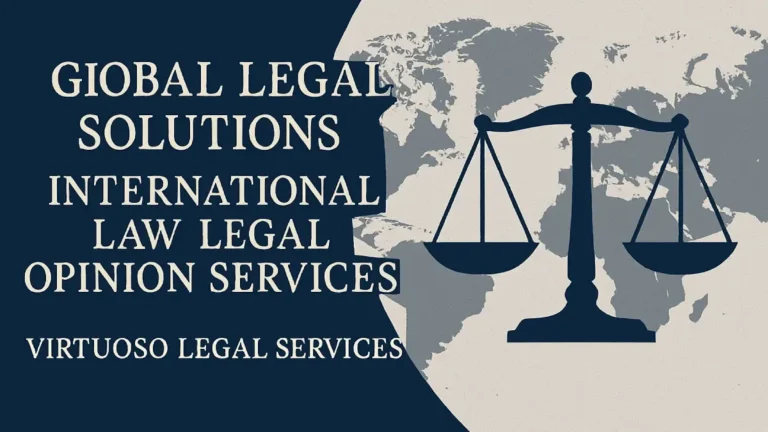 Global Legal Solutions: International Law Legal Opinion Services