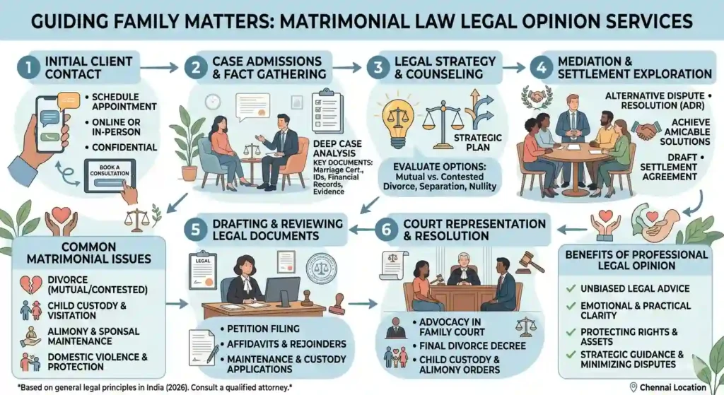 Guiding Family Matters: Matrimonial Law Legal Opinion Services
