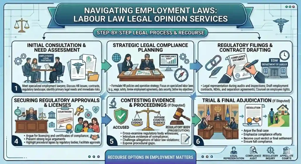 Navigating Employment Laws: Labour Law Legal Opinion Services