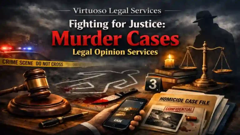 Fighting for Justice: Murder Cases Legal Opinion Services