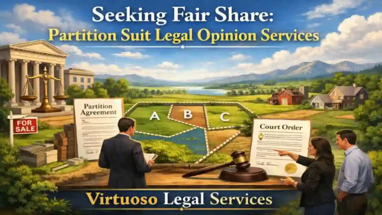 Seeking Fair Share: Partition Suit Legal Opinion Services