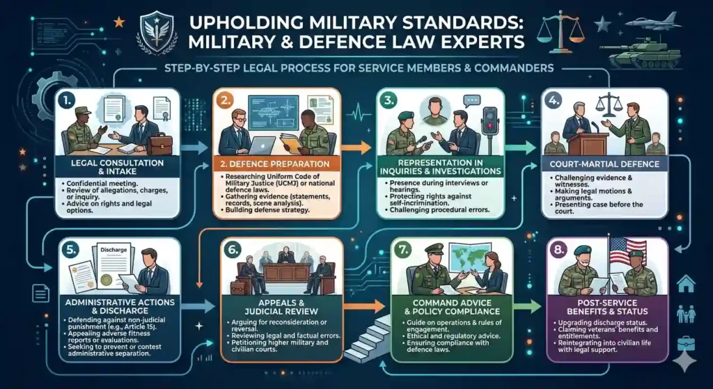 Upholding Military Standards: Military and Defence Law Experts