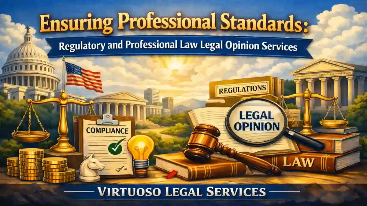 Ensuring Professional Standards: Regulatory and Professional Law Legal Opinion Services