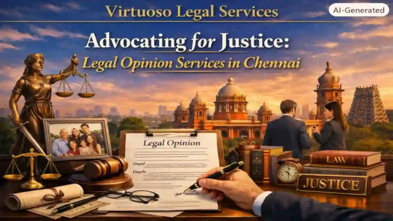 Advocating for Justice: Legal Opinion Services in Chennai