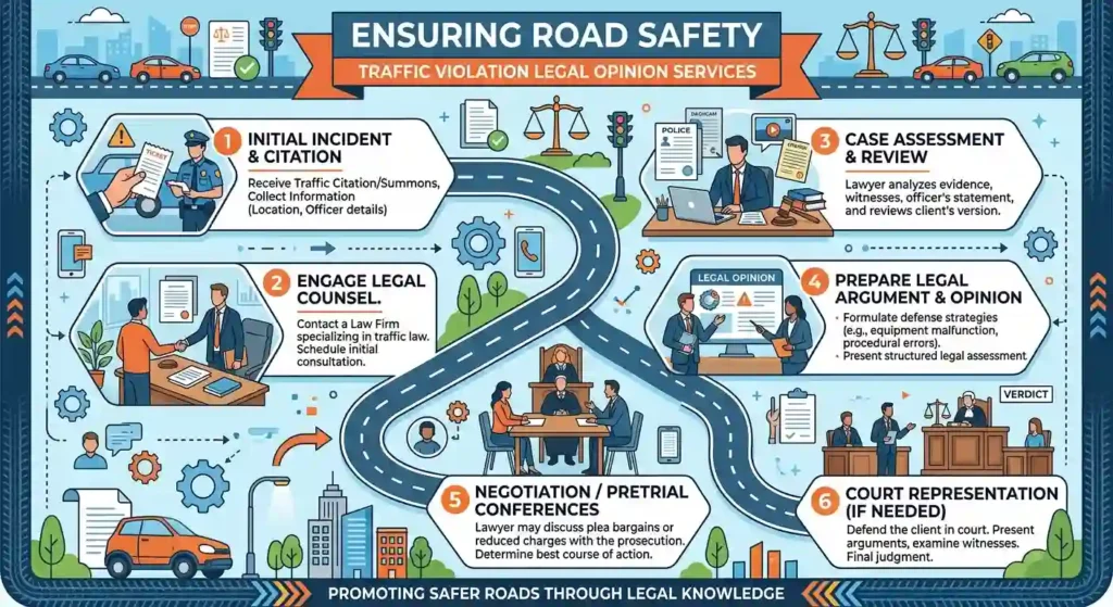 Ensuring Road Safety: Traffic Violation Legal Opinion Services