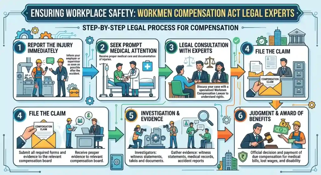 Ensuring Workplace Safety: Workmen Compensation Act Legal Experts