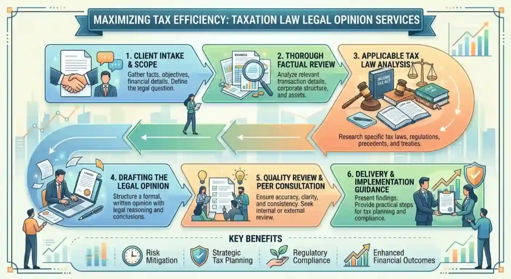 Maximizing Tax Efficiency: Taxation Law Legal Opinion Services