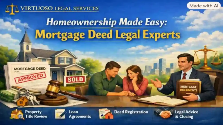 Homeownership Made Easy: Mortgage Deed Legal Experts