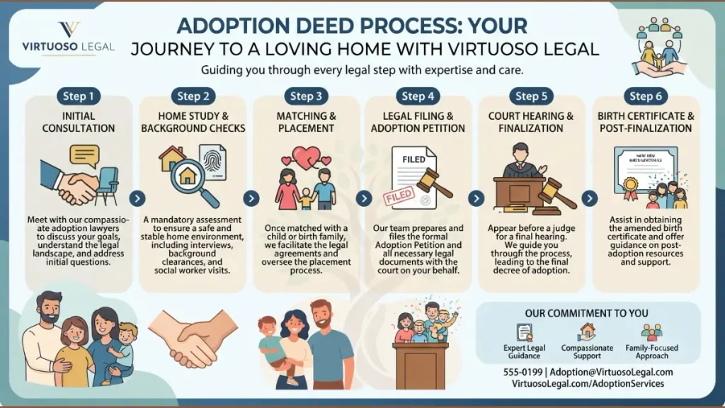 Heartwarming Bonds_ Adoption Deed Legal Guidance - infographic image